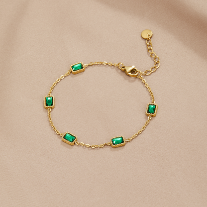 Bransoletka Trinity Emerald - Wodoodporna Bransoletka