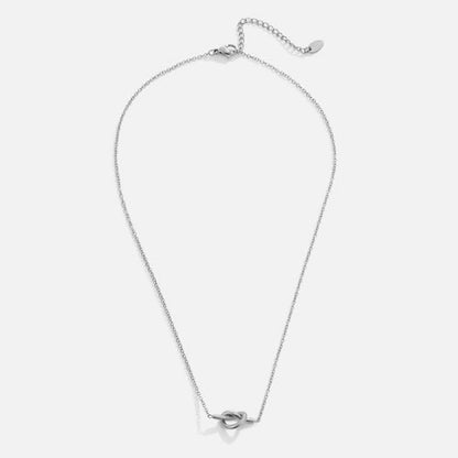 Naszyjnik Srebrny Adela Knot - Wodoodporny