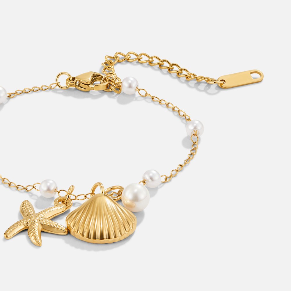 Bransoletka z Charmsami Aria Shell - Wodoodporna Bransoletka