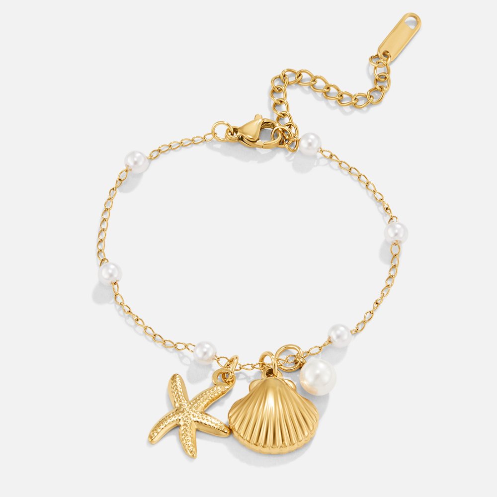 Bransoletka z Charmsami Aria Shell - Wodoodporna Bransoletka
