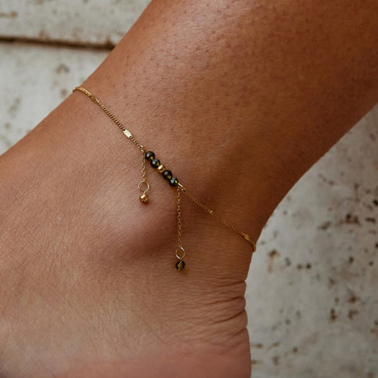 Zielona Bransoletka z Frędzlami z Arizona - Wodoodporna Bransoletka