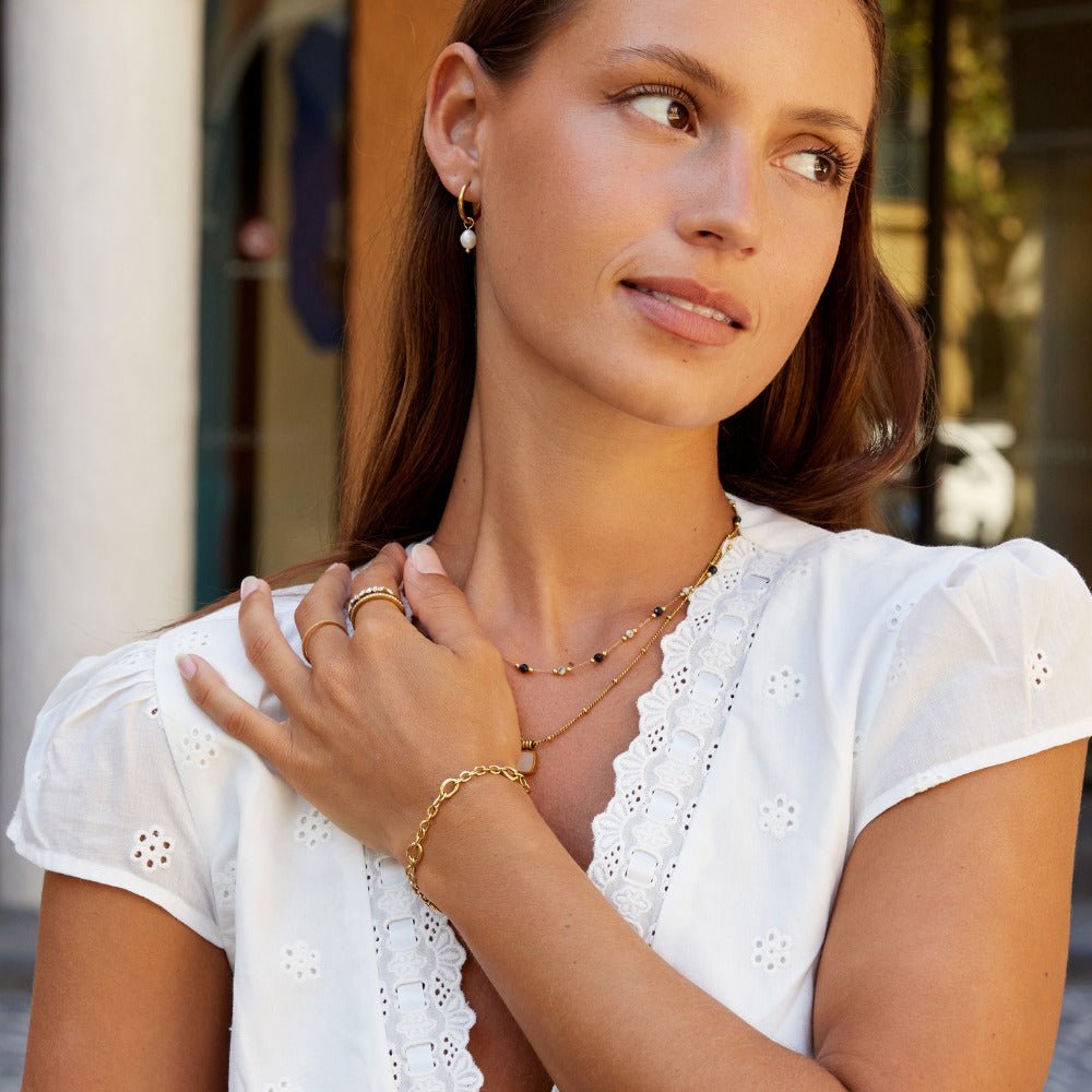 Bransoletka Chunky Briana Chain - Wodoodporna Biżuteria