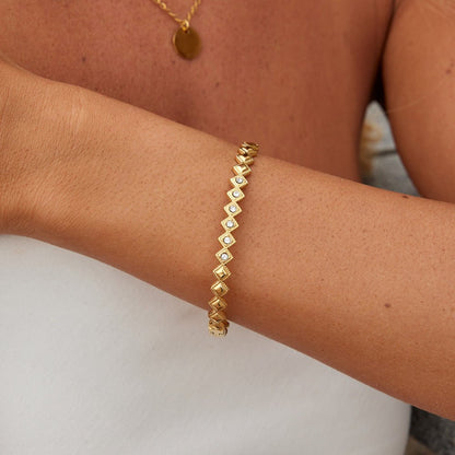 Bransoletka Elle Crystal Marquise - Wodoodporna Bransoletka
