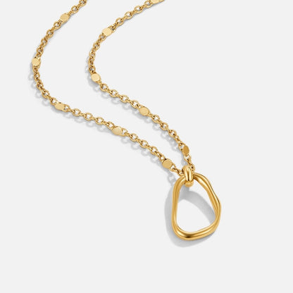 Złoty Wisiorek Erin - Wodoodporny Wisiorek