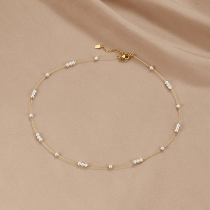 Naszyjnik Gigi Pearl Choker - Wodoodporny Naszyjnik