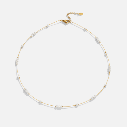 Naszyjnik Gigi Pearl Choker - Wodoodporny Naszyjnik