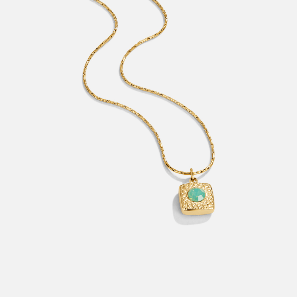 Naszyjnik Lara Vintage Gold - Wodoodporny Naszyjnik