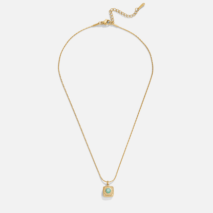 Naszyjnik Lara Vintage Gold - Wodoodporny Naszyjnik