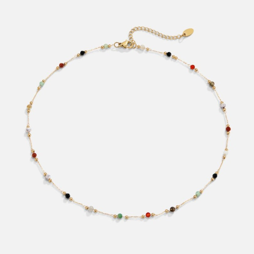 Naszyjnik z Kamieniami Beads Lulu - Wodoodporny Naszyjnik