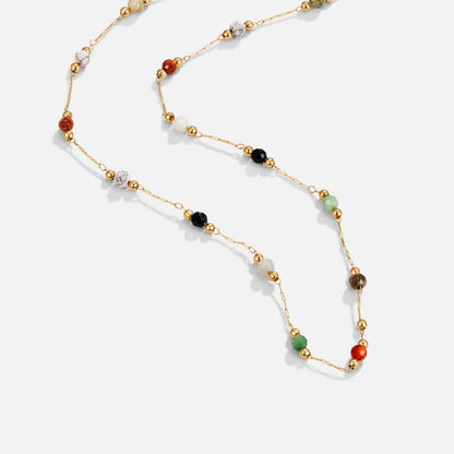 Naszyjnik z Kamieniami Beads Lulu - Wodoodporny Naszyjnik