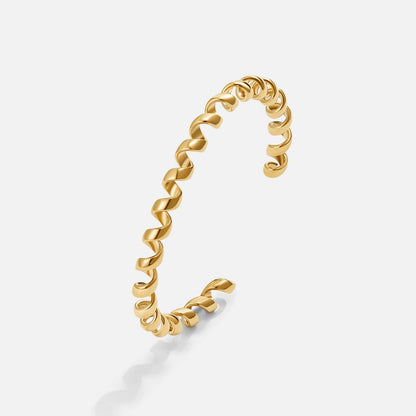 Bransoletka Melinda Gold Coil - Wodoodporna Bransoletka