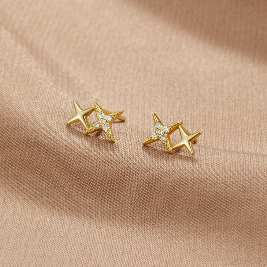 Midnight Magic Studs - Wodoodporne Kolczyki