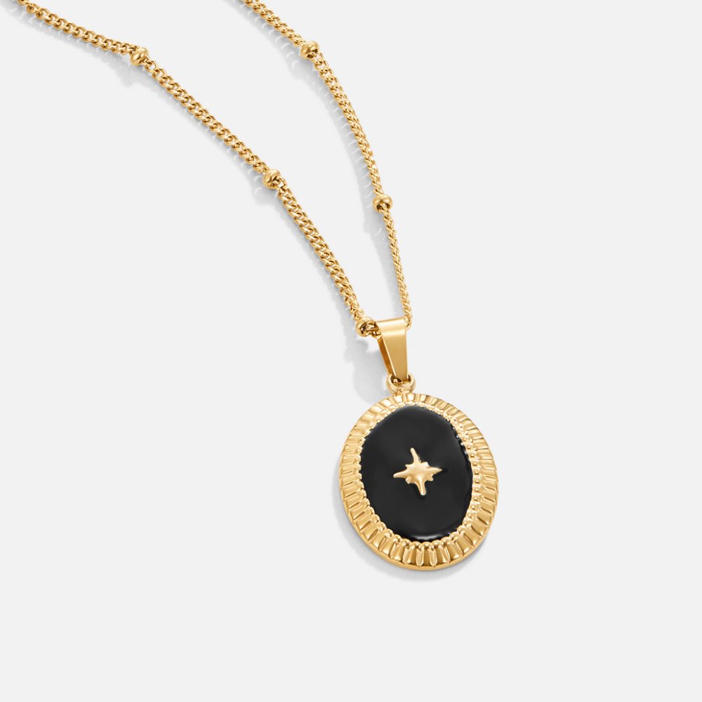 Naszyjnik Midnight Star Onyx - Wodoodporny Naszyjnik