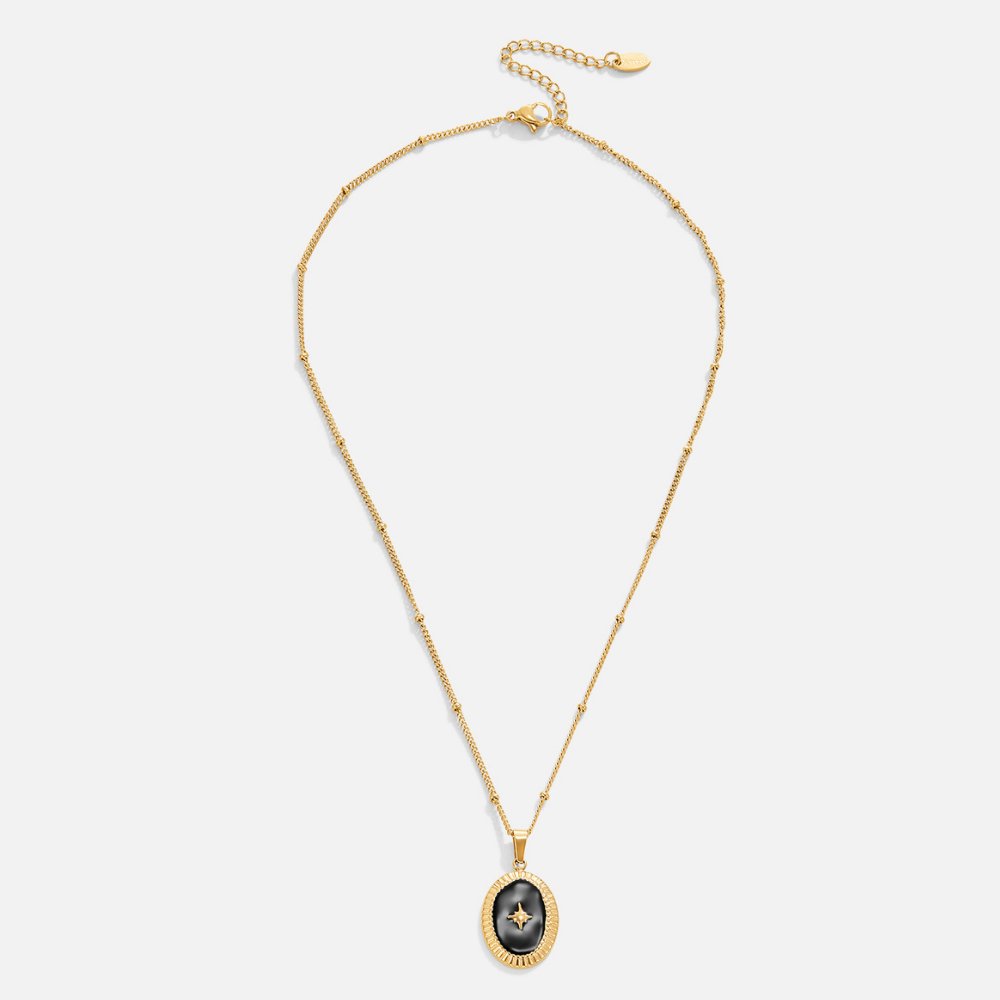 Naszyjnik Midnight Star Onyx - Wodoodporny Naszyjnik