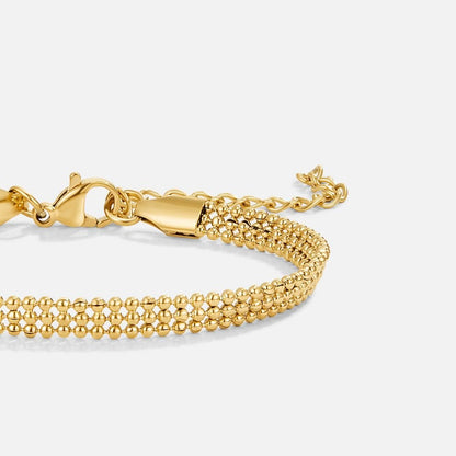 Bransoletka z koralikami Milan Gold - Wodoodporna Bransoletka