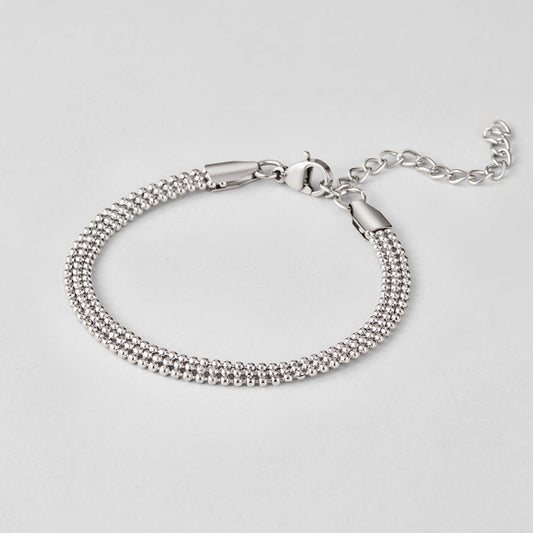 Bransoletka z Beads Srebrna Milan - Wodoodporna Bransoletka