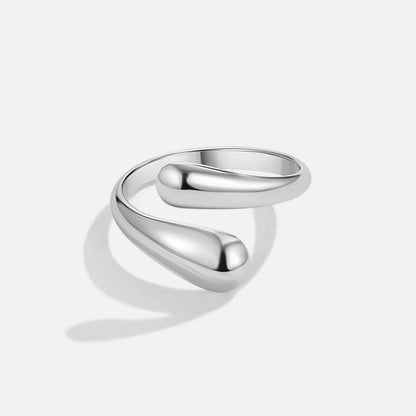 Pierścionek Raven Silver Wrap - Wodoodporny Pierścionek