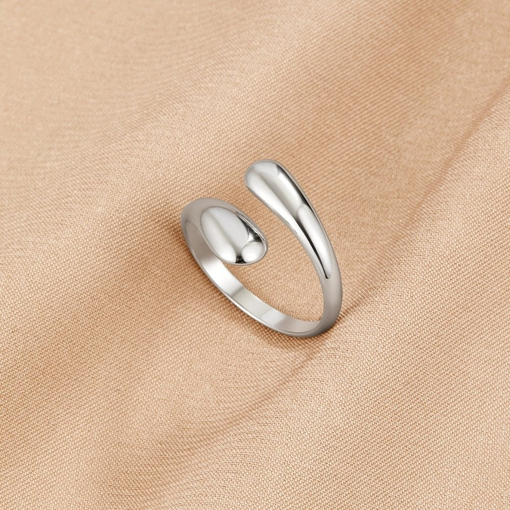 Pierścionek Raven Silver Wrap - Wodoodporny Pierścionek