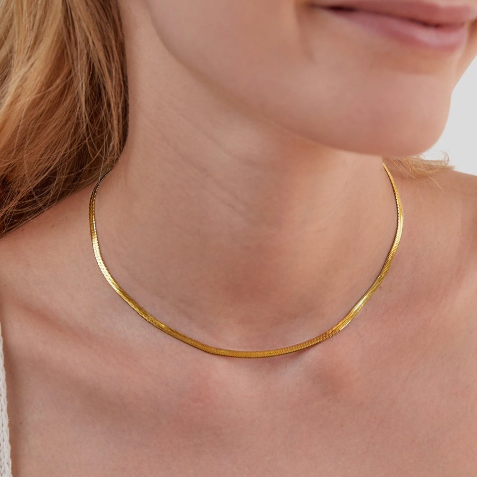 Sarya Snake Chain - Wodoodporny Naszyjnik