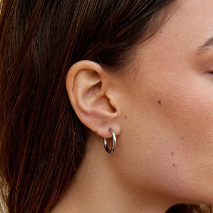 Zestaw Mini Kolczyków Srebrnych Trio - Wodoodporne Kolczyki