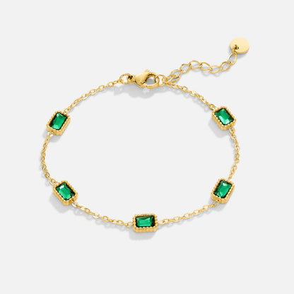 Bransoletka Trinity Emerald - Wodoodporna Bransoletka