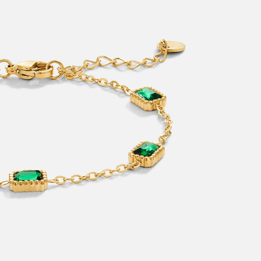 Bransoletka Trinity Emerald - Wodoodporna Bransoletka