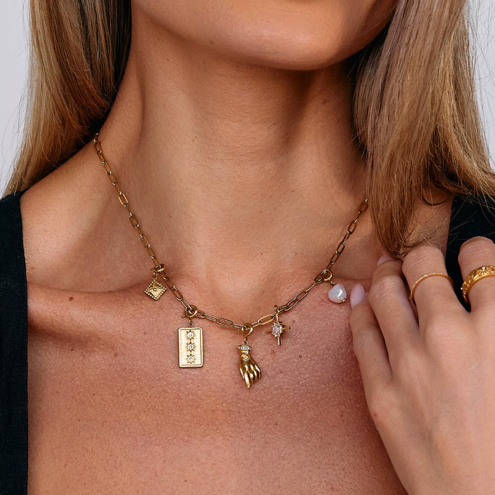 Charm Ręki Victoria Gold - Wodoodporny Charm