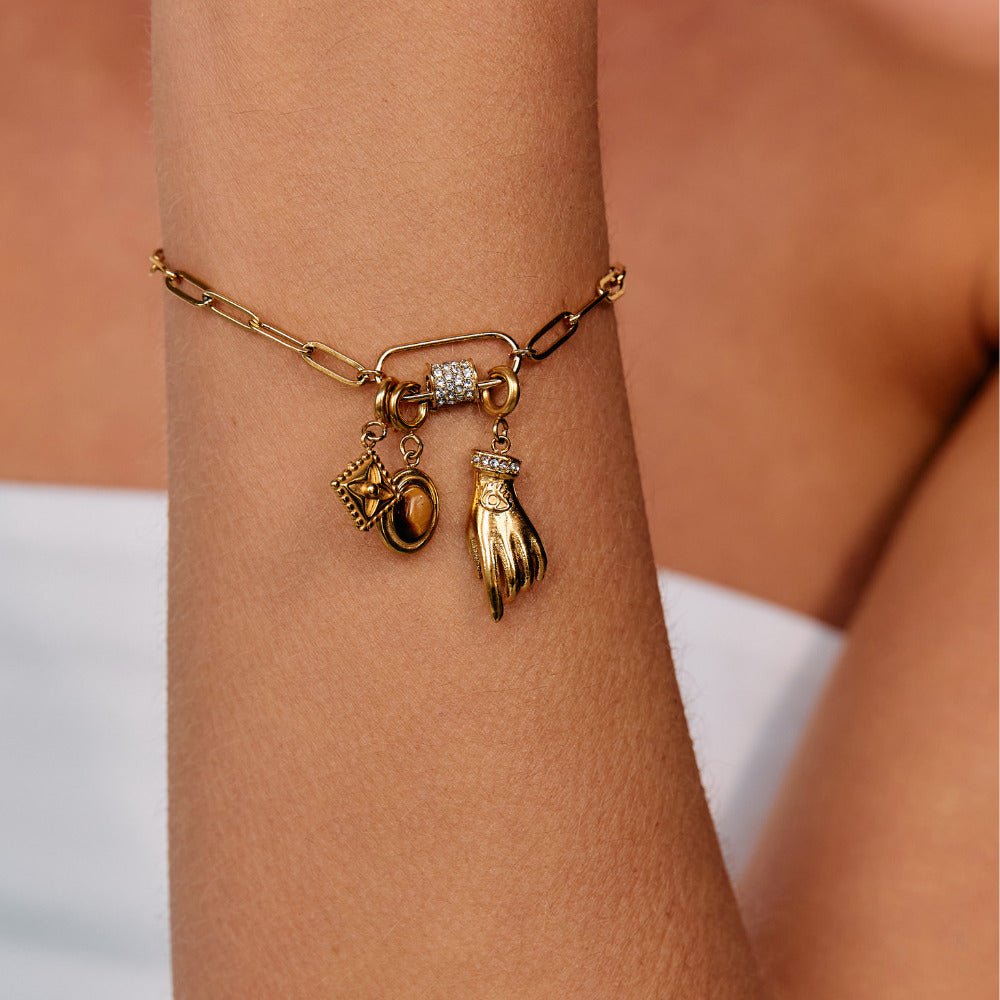 Charm Ręki Victoria Gold - Wodoodporny Charm